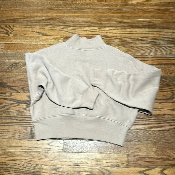 Oversized slight Crop Bow Sweater - Picture 2 of 3